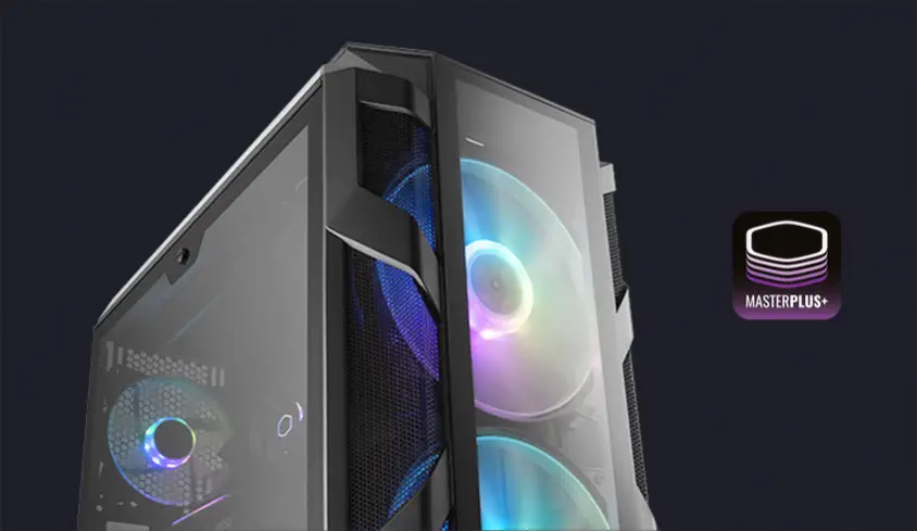 Cooler Master MasterCase H500M E-ATX Mid-Tower Gaming Kasa