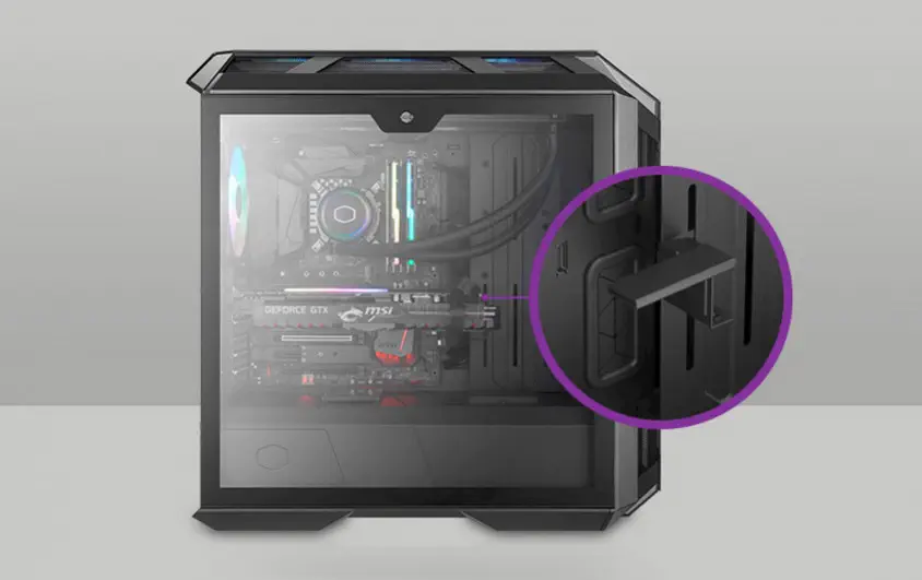 Cooler Master MasterCase H500M E-ATX Mid-Tower Gaming Kasa