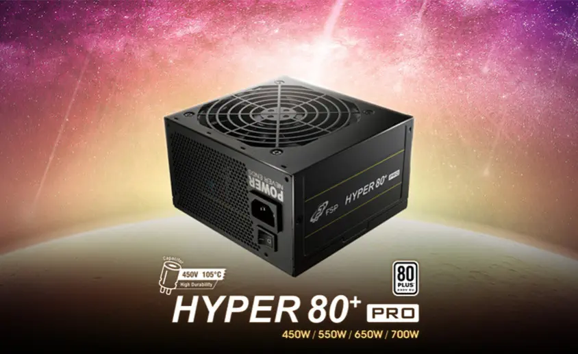 FSP Hyper 80 Plus Pro H3-450 450W Power Supply
