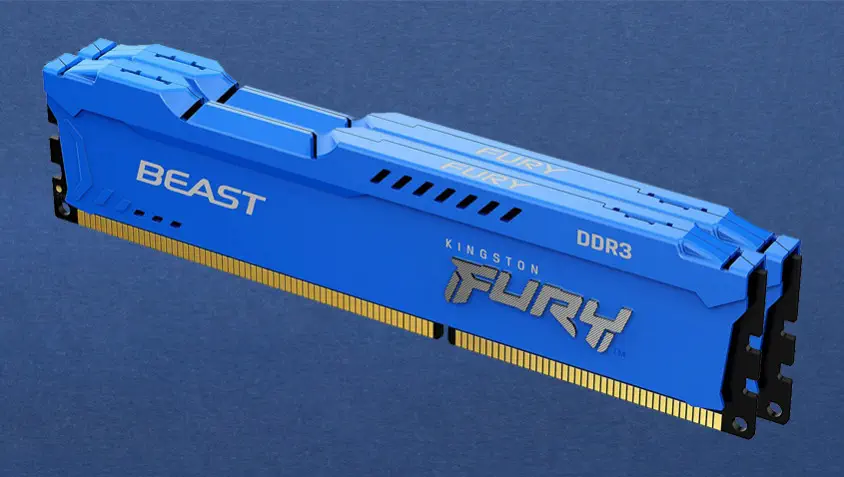 Kingston Fury Beast KF316C10B/8 8GB DDR3 1600MHz Gaming Ram
