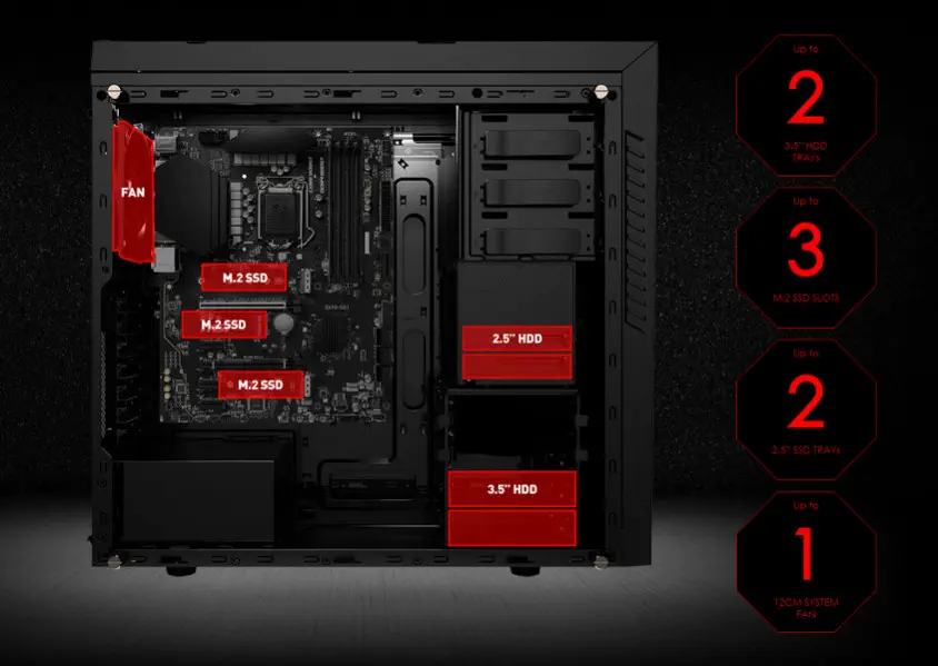 MSI MAG Codex X5 11TJ-643MYS Gaming Masaüstü Bilgisayar