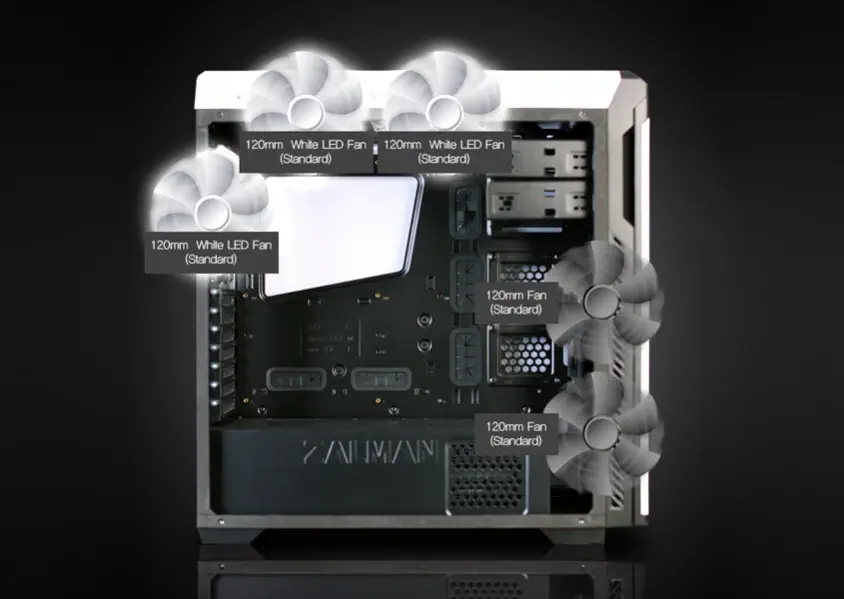 Zalman Z9 Neo Plus White ATX Mid-Tower Gaming Kasa