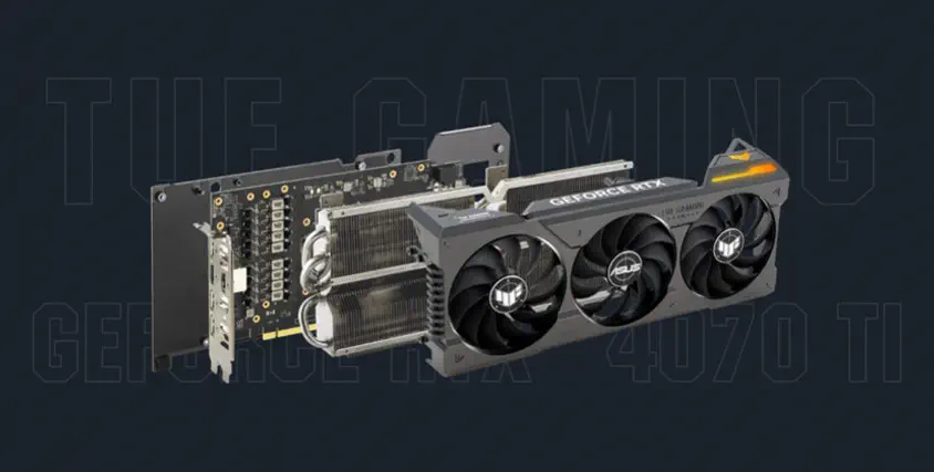 Asus TUF Gaming GeForce RTX 4070 Ti OC 12GB GDDR6X 192Bit DX12 DLSS 3 Gaming Ekran Kartı
