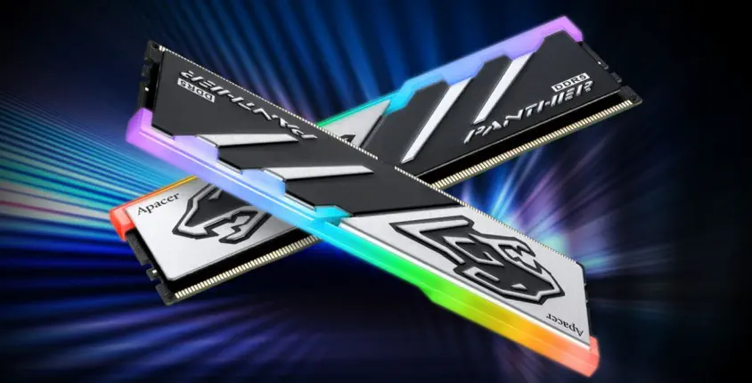 Apacer Panther RGB 16GB (1x16GB) 6000MHz DDR5 Ram (AH5U16G60C5129BAA-1)