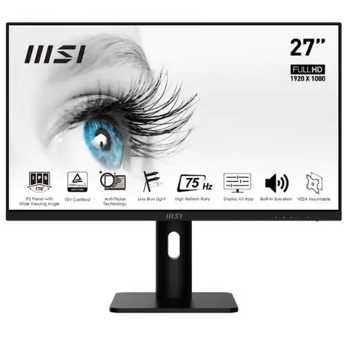 MSI Pro MP273P 27″ 5ms 75Hz Freesync Full HD Monitör 