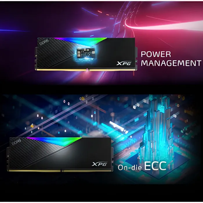 XPG Lancer RGB Black AX5U6000C3016G-DCLARBK 32GB DDR5 6000MHz Gaming Ram