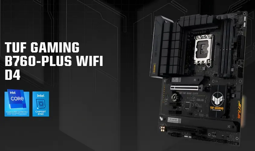Asus TUF Gaming B760-Plus WIFI D4 Gaming Anakart