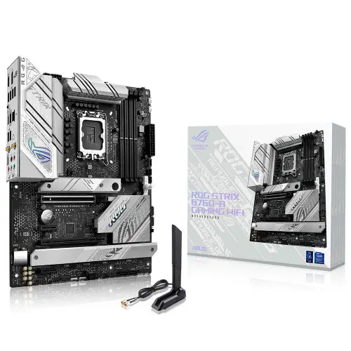 Asus ROG STRIX B760-A Gaming Wifi Intel B760 Soket 1700 DDR5 7200(OC)MHz ATX Gaming Anakart