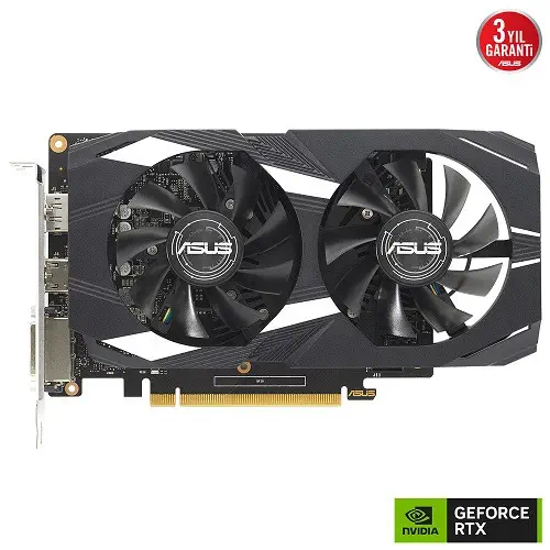 Asus DUAL-GTX1650-4GD6-P-V2 Gaming Ekran Kartı