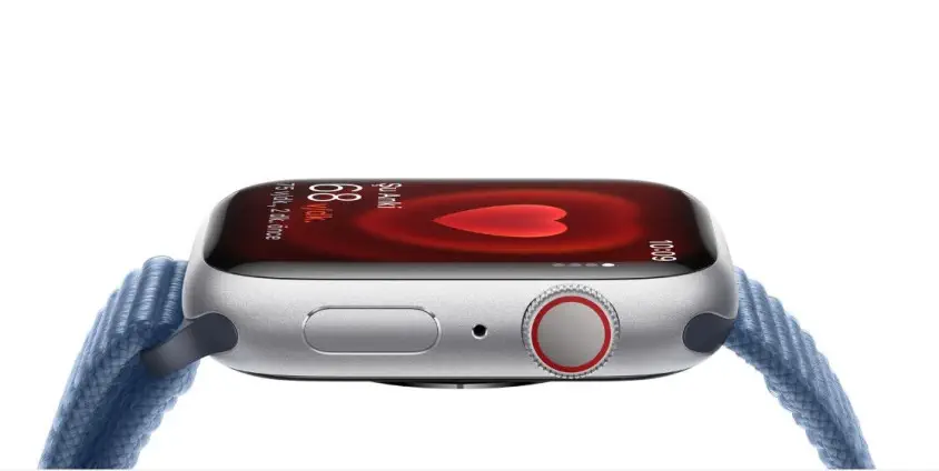 Apple Watch Series 9 GPS 45mm Pembe Alüminyum Kasa ve Uçuk Pembe Spor Kordon - M/L - MR9H3TU/A