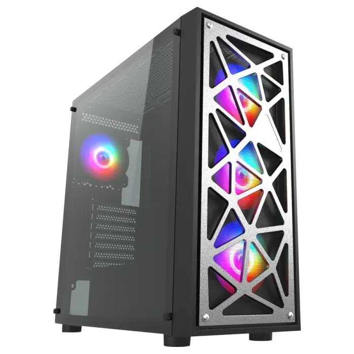 Vento VG12AL FSP 750W 80+ Bronz Gen5 E-ATX Mid-Tower Gaming Kasa