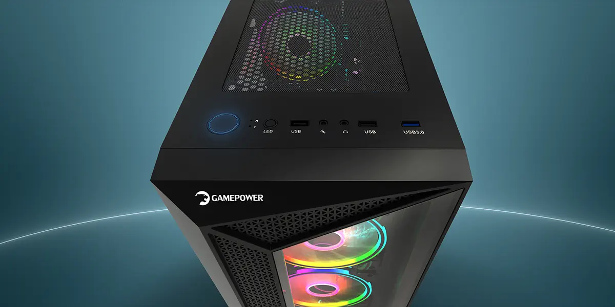 GamePower Eclipse 4*120mm A-RGB Fan Gaming Kasa 