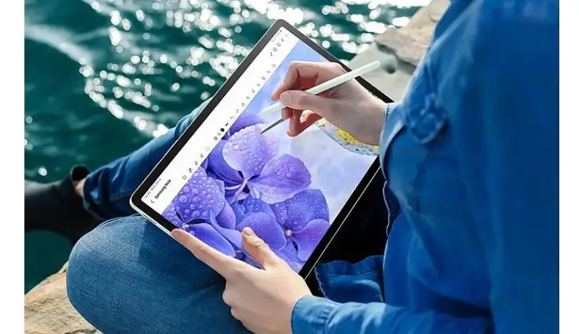 Samsung Galaxy Tab S9 FE SM-X510 Yeşil 10.9″ Gümüş Tablet