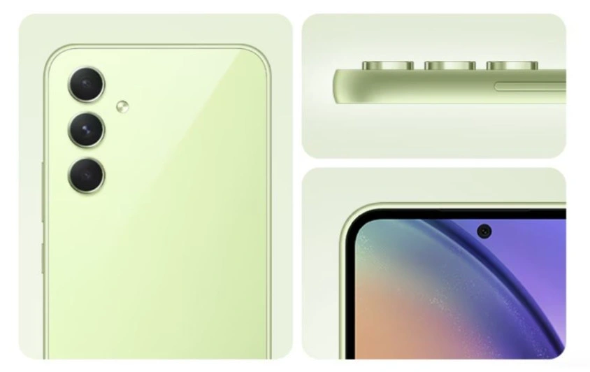 Samsung Galaxy A54 5G 128GB 8GB Limon Yeşili Cep Telefonu 