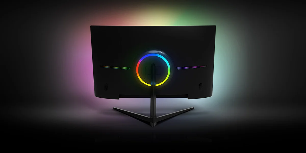 GamePower Vivid T40 24″ Curved RGB 180Hz 0.5ms FHD Va Panel 2x2W Speaker Gaming Monitör (Sıfır Ölü Piksel Garantili)