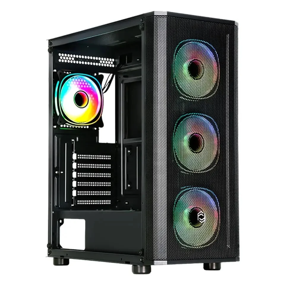 Frisby CM-105 650W 80+ 4xARGB FAN Mid Tower Siyah Gaming (Oyuncu) Kasa