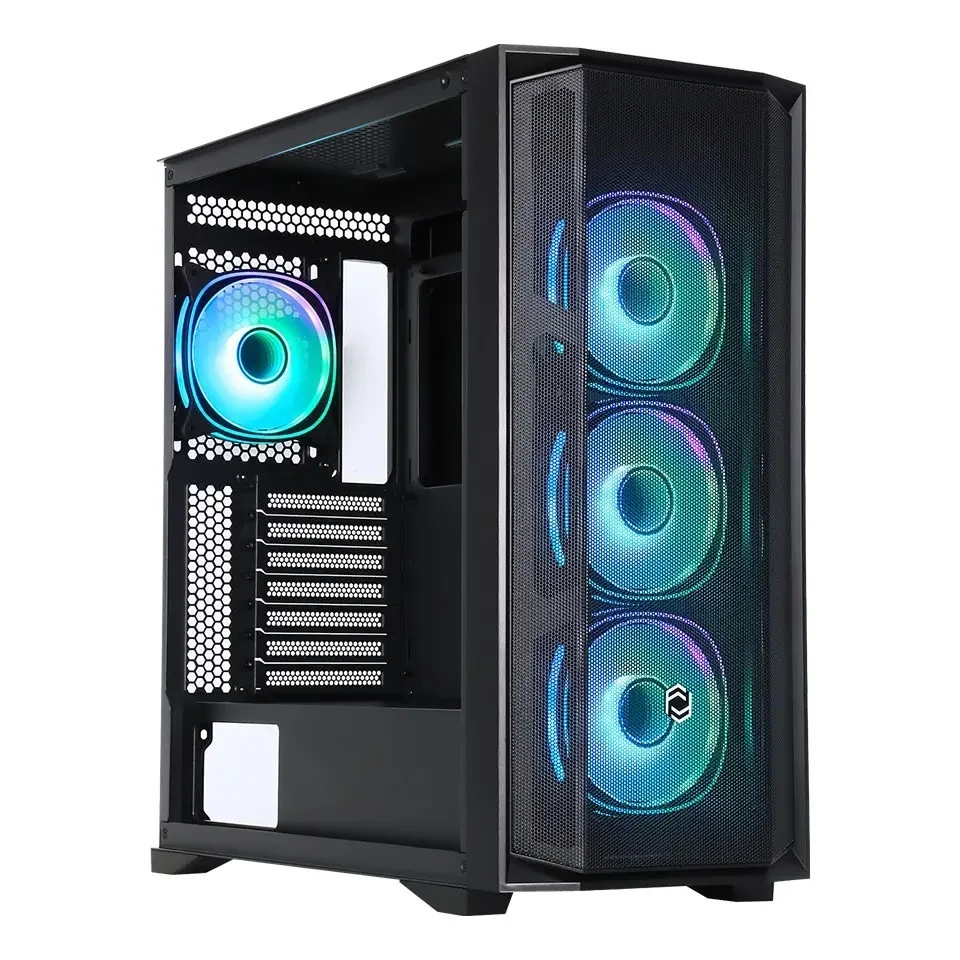 Frisby CX-500 750W 80+ Bronze 4xARGB FAN Mid Tower Siyah Mesh Gaming Kasa