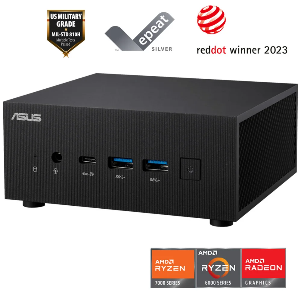 ASUS PN53-BBR575HD AMD Ryzen 5 R5-7535HS Barebone FreeDOS Mini Masaüstü PC