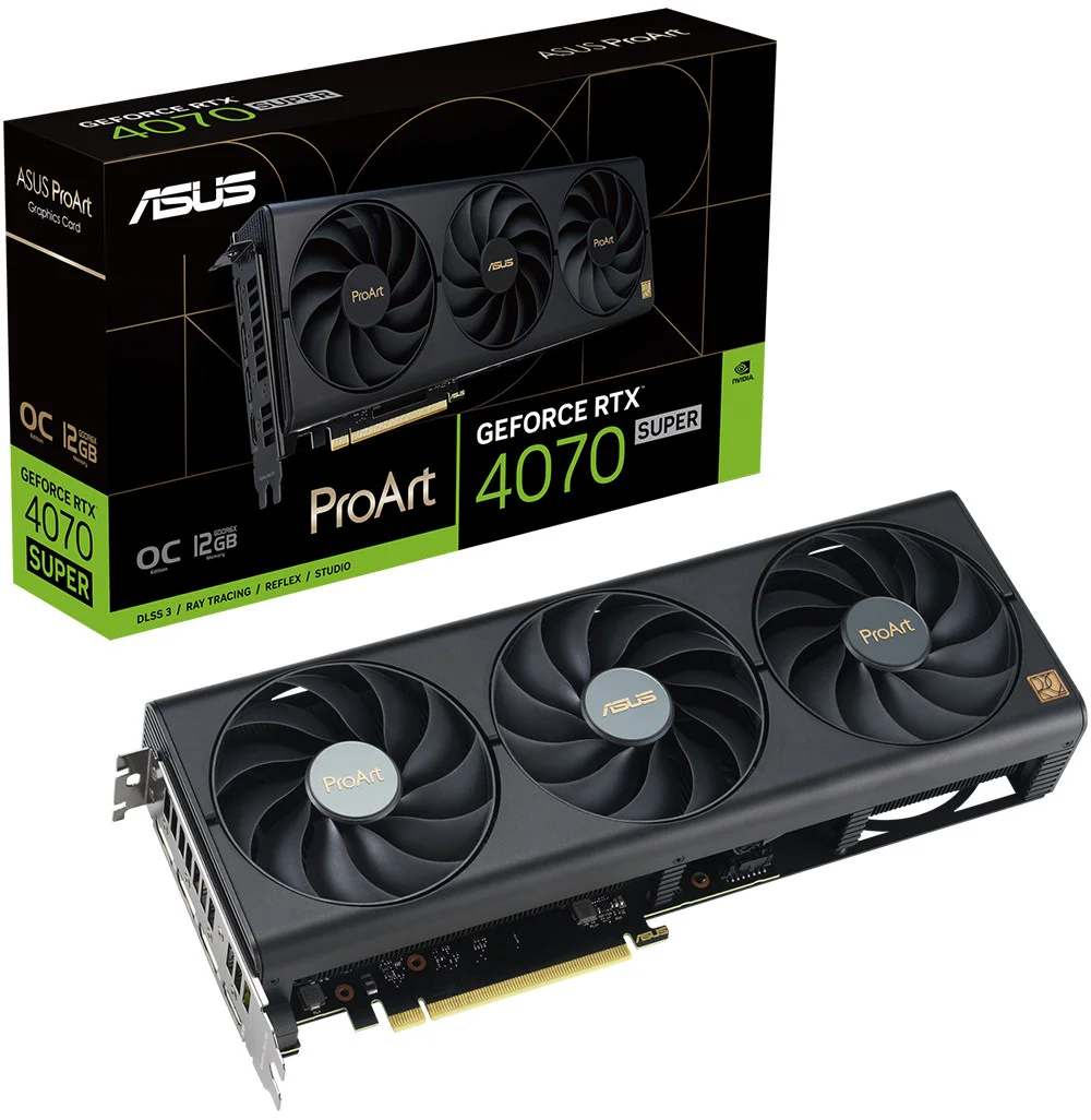 Asus ProArt GeForce RTX 4070 SUPER OC 12GB PROART-RTX4070S-O12G Ekran Kartı