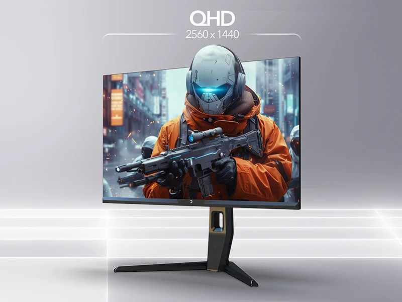 GamePower Royal V40 27″ RGB 240Hz 0.5Ms 2K QHD Flat IPS Pivot 2xUsb 3.0 HDR400 FreeSync, Gsync Gaming Monitör (Sıfır Ölü Piksel Garantili)