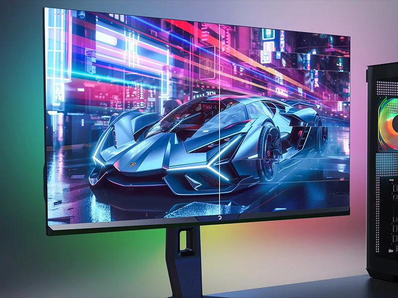 GamePower Royal V40 27″ RGB 240Hz 0.5Ms 2K QHD Flat IPS Pivot 2xUsb 3.0 HDR400 FreeSync, Gsync Gaming Monitör (Sıfır Ölü Piksel Garantili)