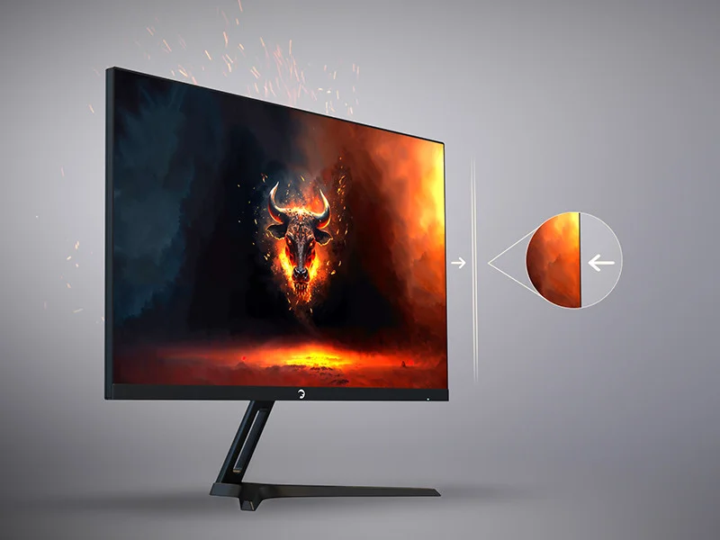 GamePower 24″ Bull T10 Flat IPS 180Hz 0.5ms FHD Gaming Monitör (Sıfır Ölü Piksel Garantili)