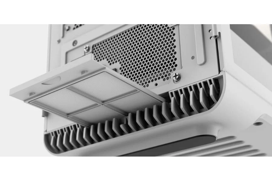 FSP CUT593P White E-ATX 4x140mm ARGB Fan Mid-Tower Gaming Kasa