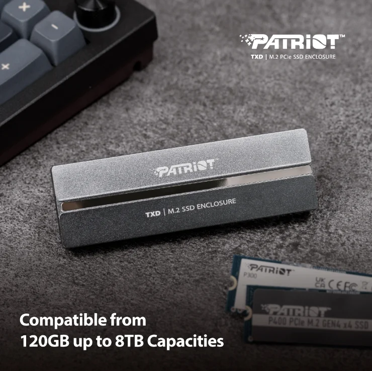 Patriot TXD M.2 PCIe SSD Kutusu (PV810UPNGM)