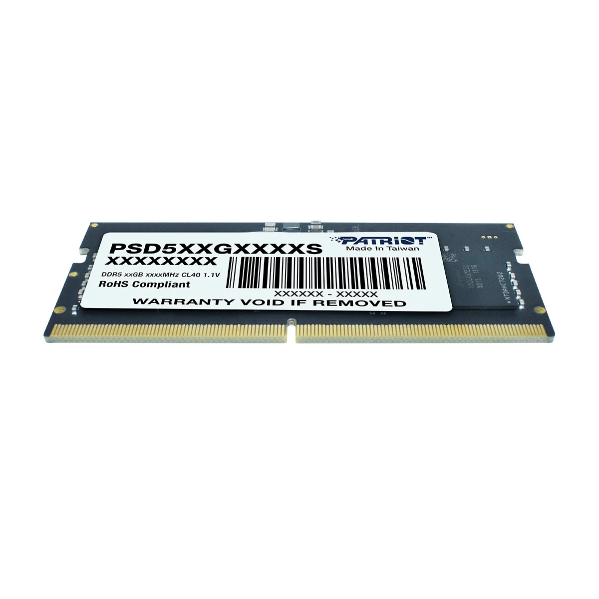 Patriot Signature Line PSD516G480081S 16GB(1x16GB) DDR5 4800MHz SODIMM Ram(Bellek)