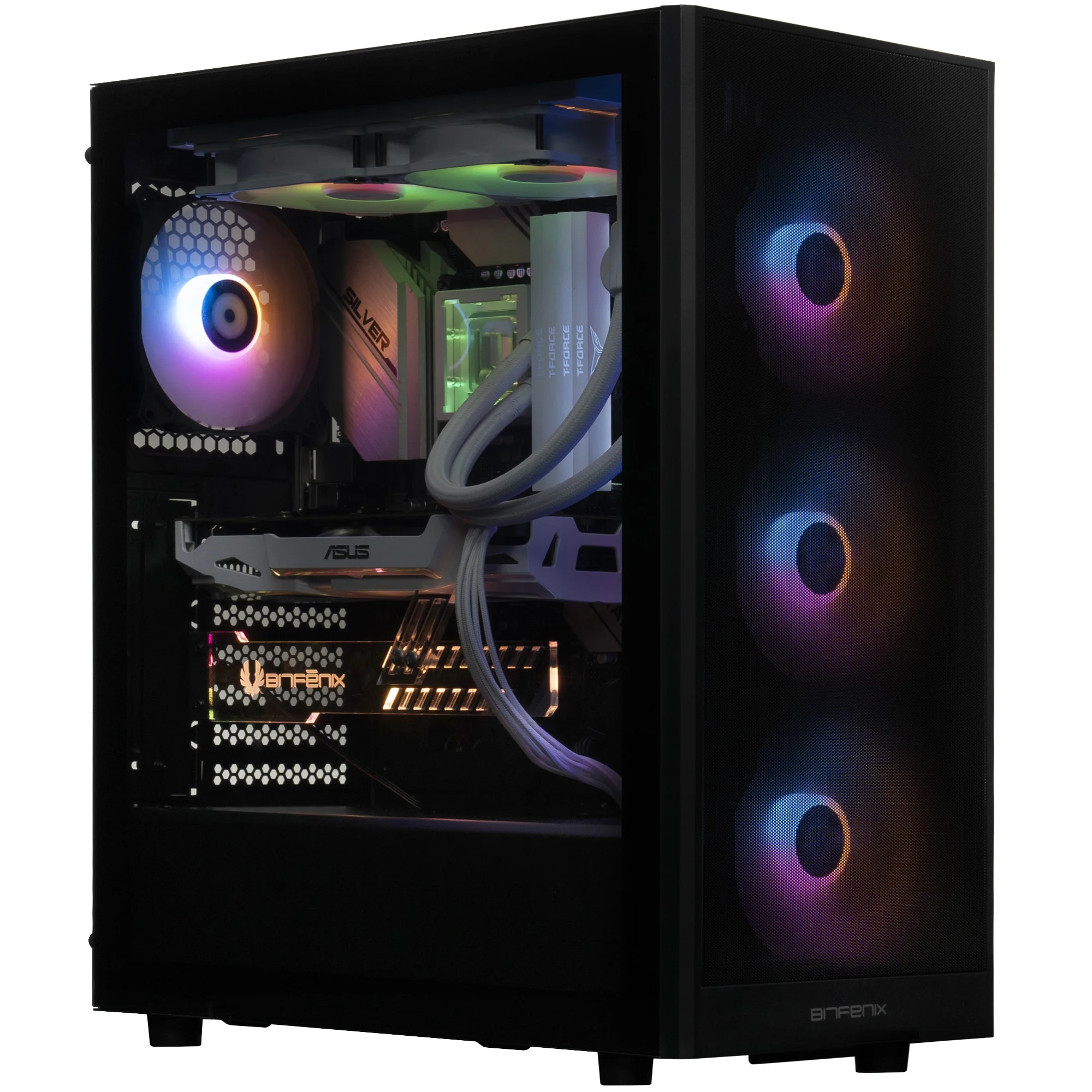 Bitfenix Grafi Black 750W 80+ Bronze Siyah Gaming Kasa (BFC-GRMB75KKGSK-4F) 