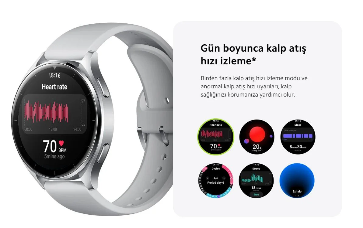 Xiaomi Watch 2 Gümüş Akıllı Saat