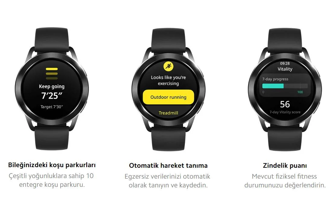 Xiaomi Watch S3 Gümüş Akıllı Saat