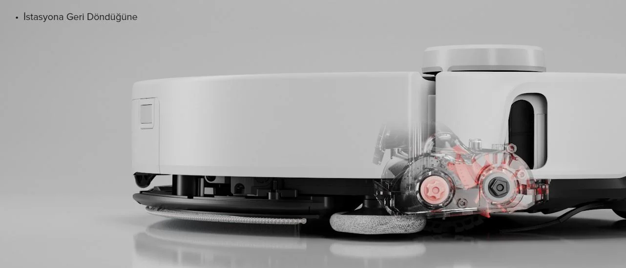 Roborock S8 MaxV Ultra Siyah Çöp İstasyonlu Akıllı Robot Süpürge