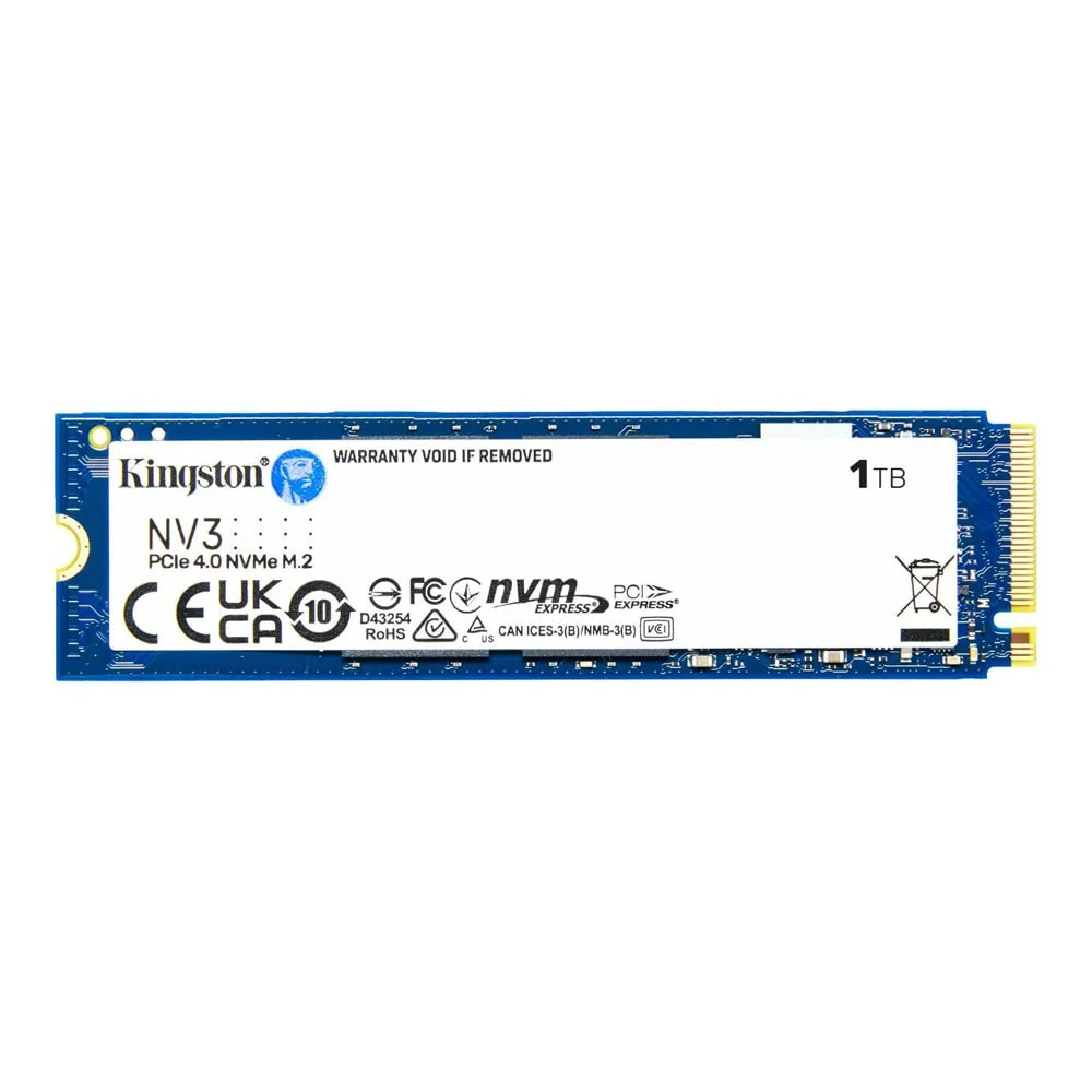 Kingston NV3 SNV3S/1000G 1TB 6000/4000MB/s PCIe 4.0 NVMe SSD Disk