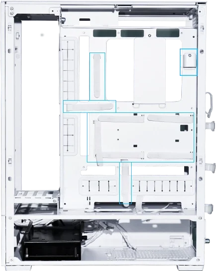 Lian Li SUP01 RGB Siyah Mid Tower ATX Gaming Kasa 