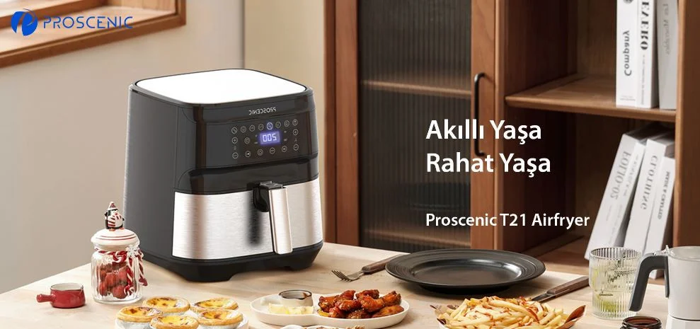 Proscenic T21 Smart Air Fryer 5.5L Yağsız Fritöz