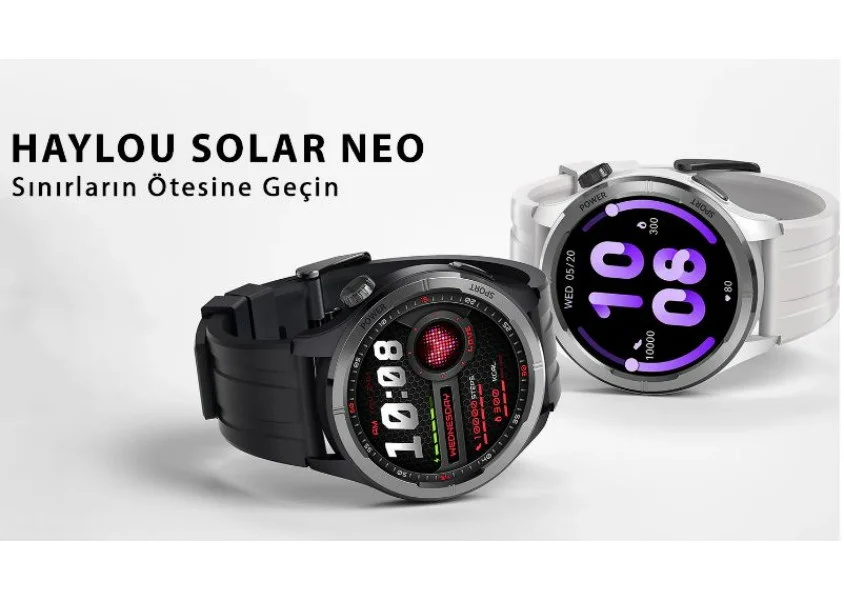 Haylou Solar Neo Siyah Akıllı Saat