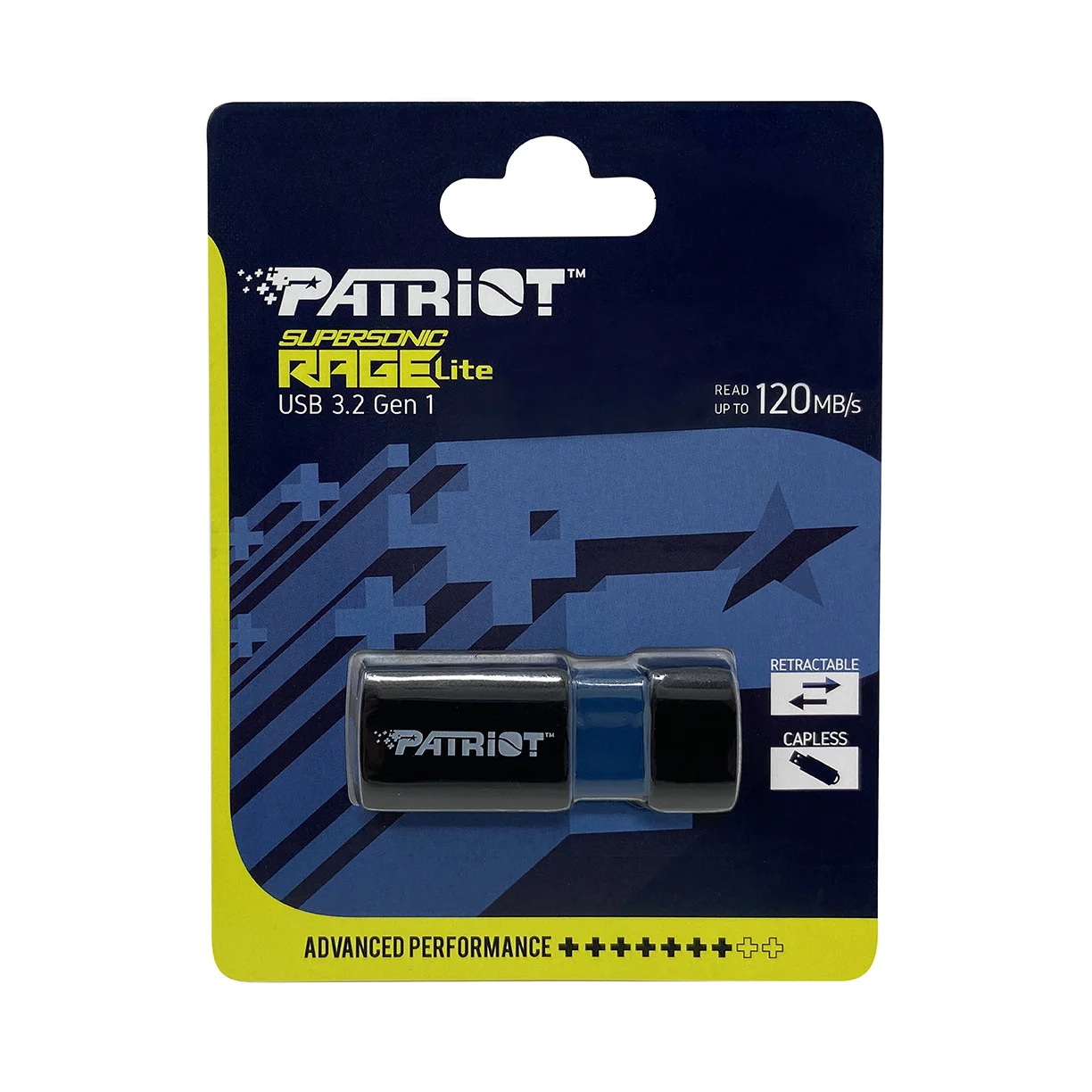 Patriot Supersonic Rage Lite USB 3.2 512GB Flash Bellek