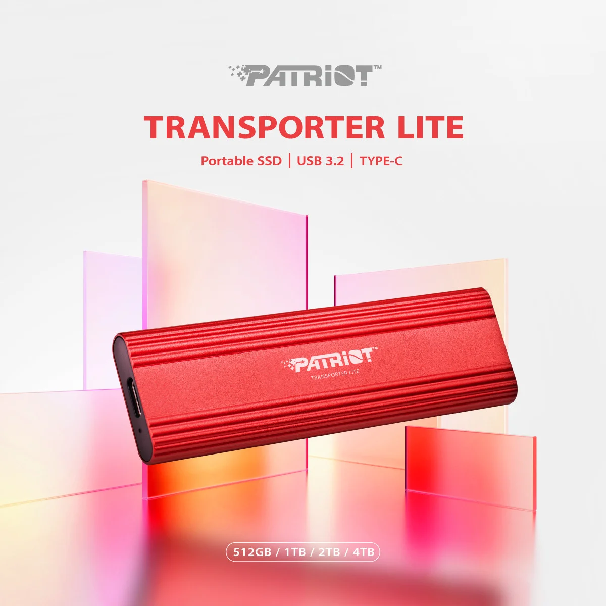 Patriot Trasporter Lite 4TB 1000/1000MB/s Harici Taşınabilir SSD