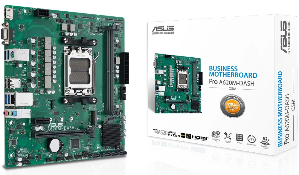 ASUS Pro A620M-DASH-CSM Anakart