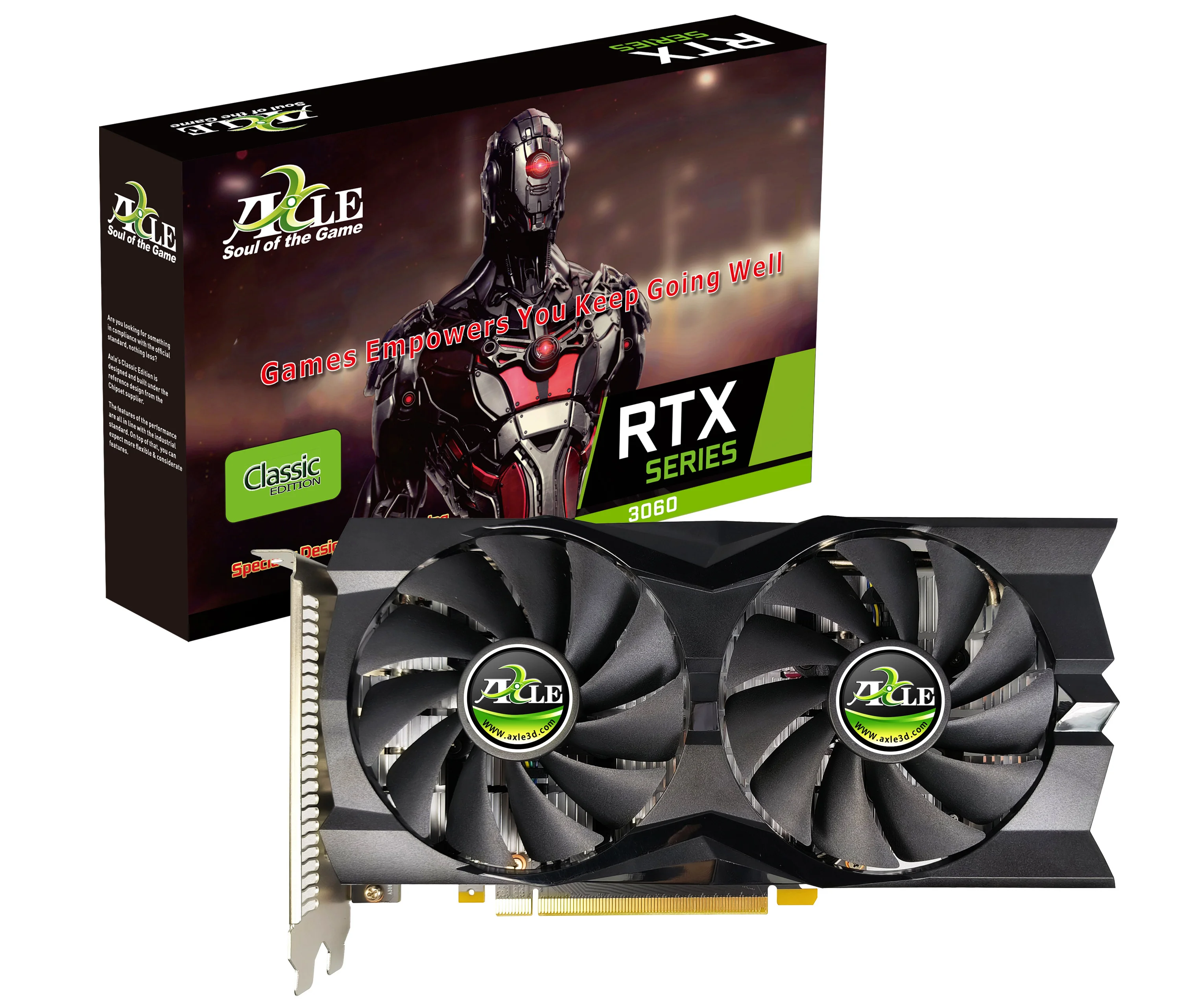 AXLE RTX3060 12GB GDDR6 192Bit Gaming Ekran Kartı