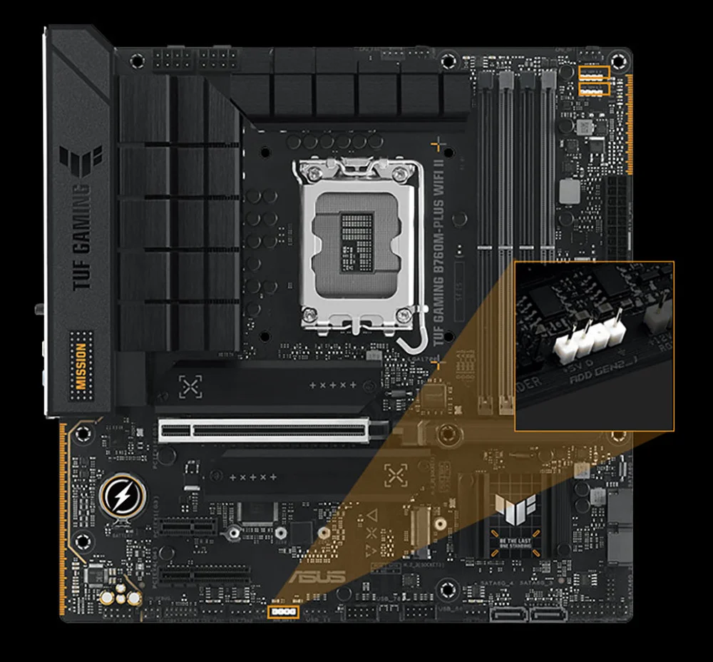 ASUS TUF Gaming B760M-PLUS WIFI II Gaming Anakart