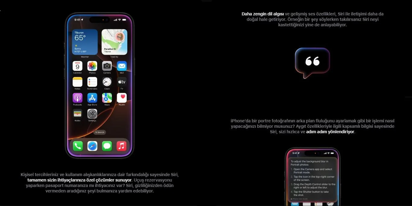 iPhone 16 Pro 256GB MYNL3TU/A Natürel Titanyum Cep Telefonu - Apple Türkiye Garantili