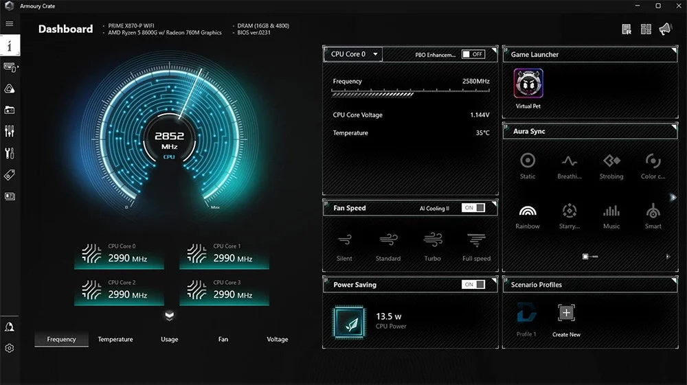 Asus PRIME X870-P AMD X870 Soket AM5 DDR5 8000+(OC)MHz ATX Gaming (Oyuncu) Anakart