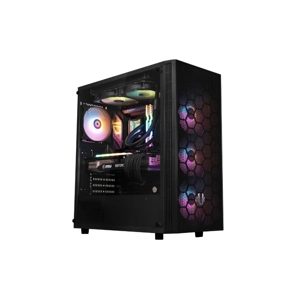 Bitfenix Hades 600W 80+ Bronze Siyah Gaming Kasa (BFC-HADBR6KKGSK-4F)