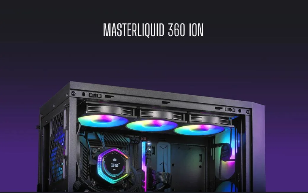 Cooler Master MasterLiquid ION LCD 360mm RGB İşlemci Sıvı Soğutucu (MLY-D36M-A24PZ-R1)