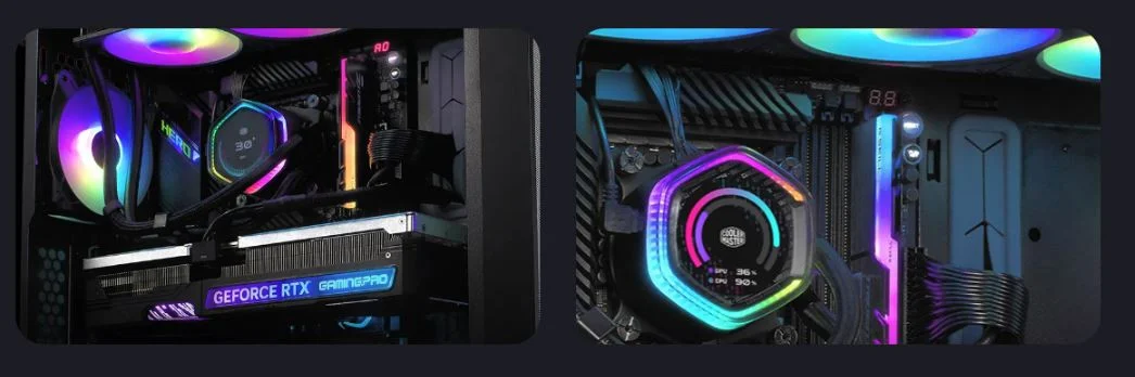 Cooler Master MasterLiquid ION LCD 360mm RGB İşlemci Sıvı Soğutucu (MLY-D36M-A24PZ-R1)