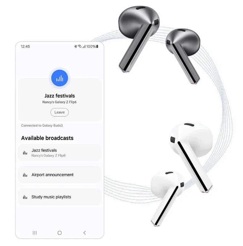 Samsung Galaxy Buds 3 ANC TWS Beyaz Kulak İçi Bluetooth Kulaklık