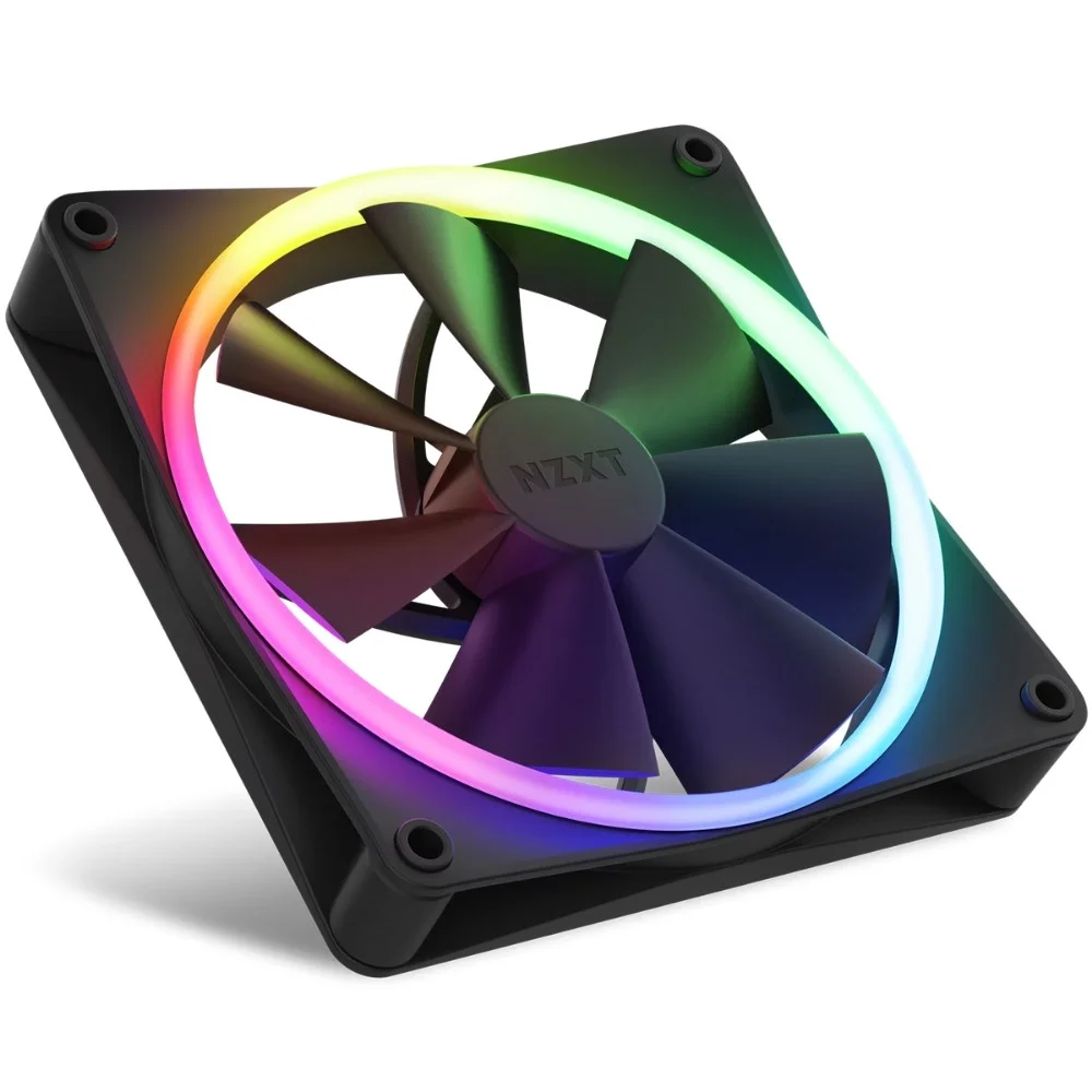 NZXT F140RGB Core RF-R14DF-B1 140mm İkili Siyah Kasa Fanı