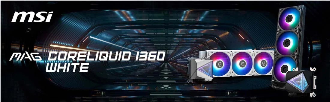 MSI MAG CoreLiquid I360 360mm Siyah İşlemci Sıvı Soğutucu